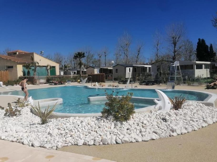 Mobil Home Familial Neuf De 2024 Pour 8 Personnes Valras-Plage Exterior photo